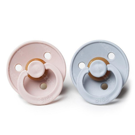 Bibs 1 Fopspeen Duo Cloud Blush