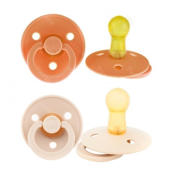 Bibs 2 Fopspeen Duo Vanilla Peach kopen Pazzox, online apotheek