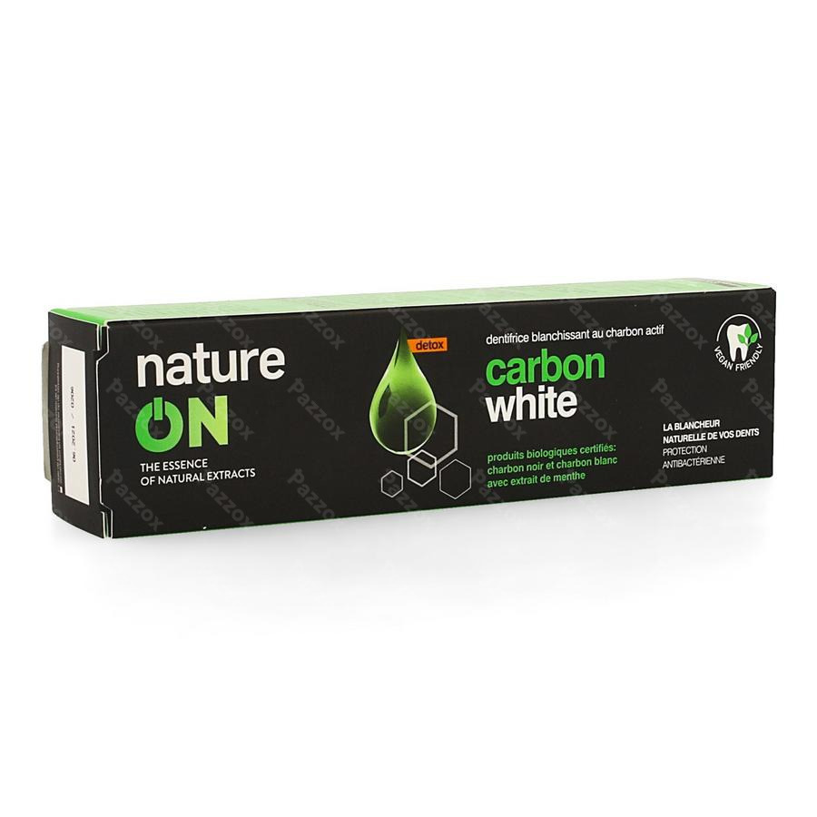 Nature On Carbon White Tandpasta 100ml