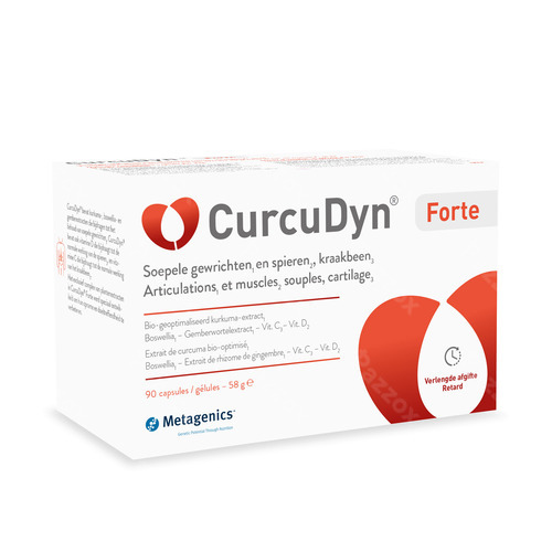 Metagenics Curcudyn Forte Voedingssupplement Bewegingsstelsel 90 Capsules
