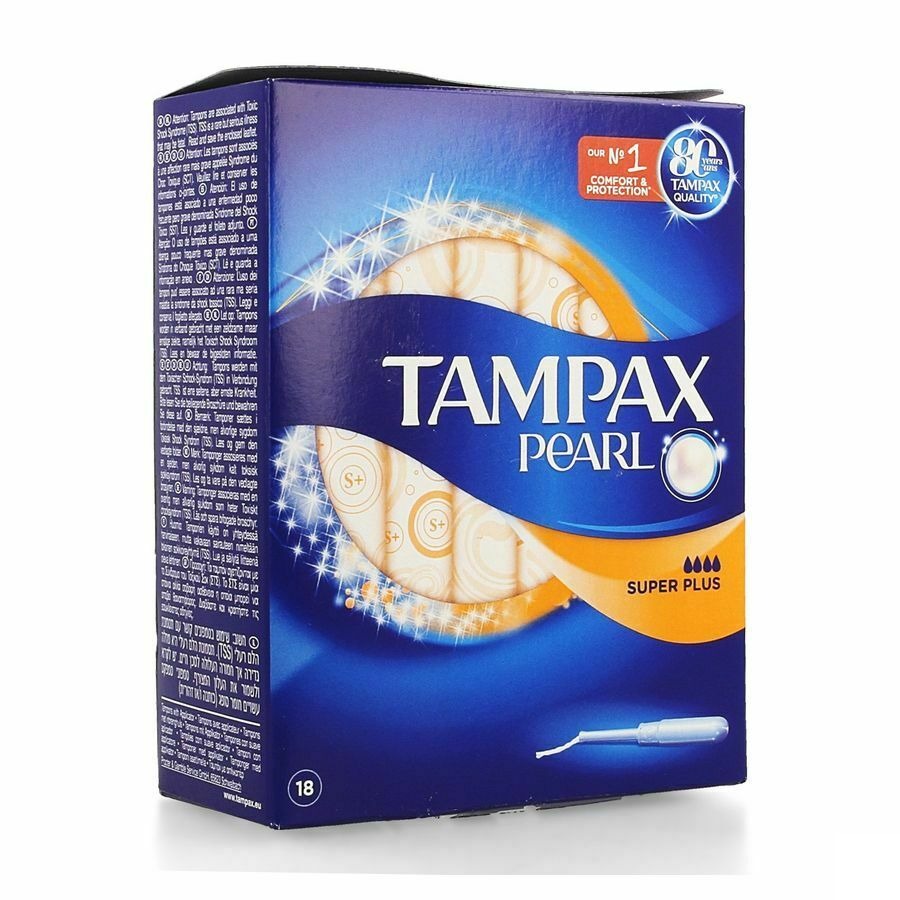 Tampax Pearl Super Plus 18
