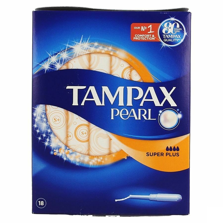 Tampax Pearl Super Plus 18