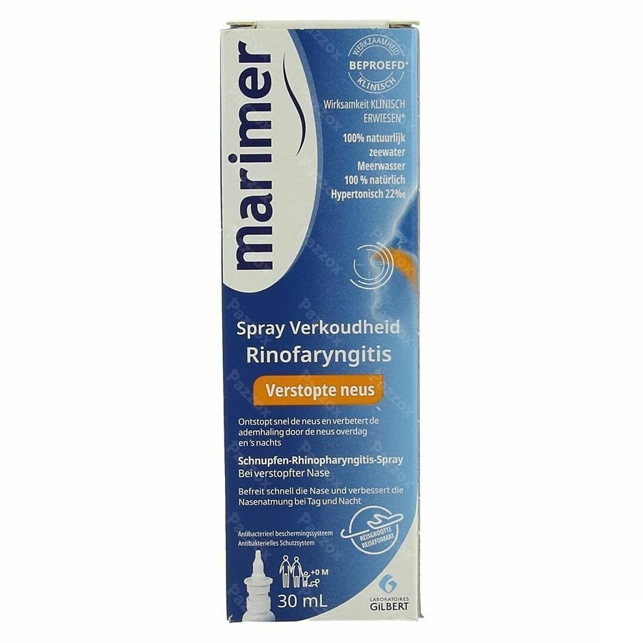 Marimer Spray Verkoudheid Rinofaryngitis 30ml