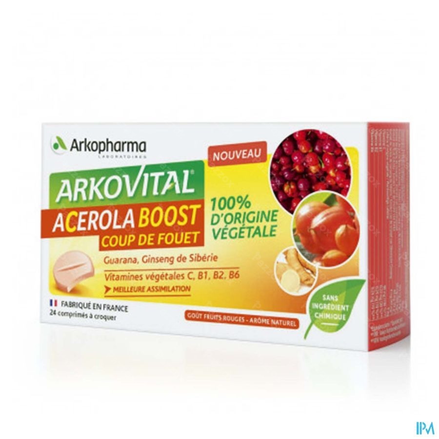 Arkovital Acerola Boost 24 Kauwtabletten