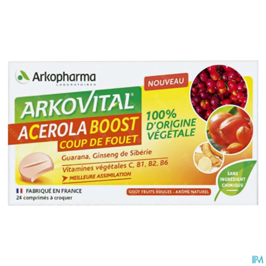 Arkovital Acerola Boost 24 Kauwtabletten