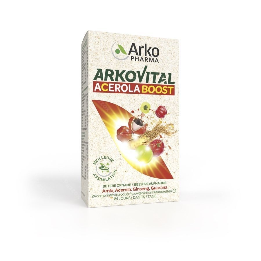 Arkovital Acerola Boost 24 Kauwtabletten