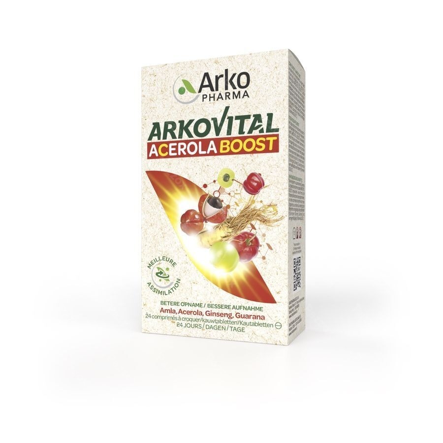 Arkovital Acerola Boost 24 Kauwtabletten
