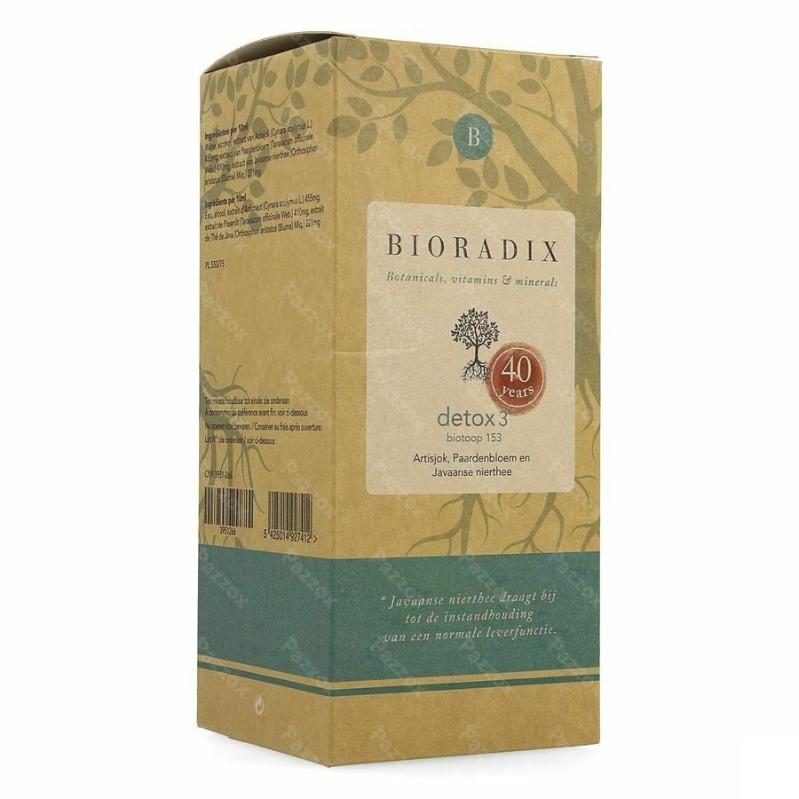 Bioradix Detox 3 Biotoop 153 500ml