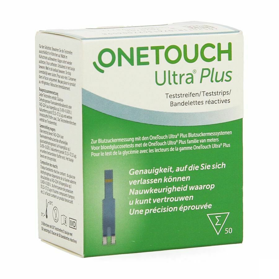 OneTouch Ultra Plus Teststrips (50) afbeelding 1