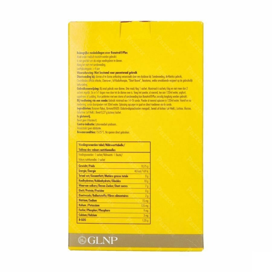 Banatrol Plus Banaan Sach 25x10,75g