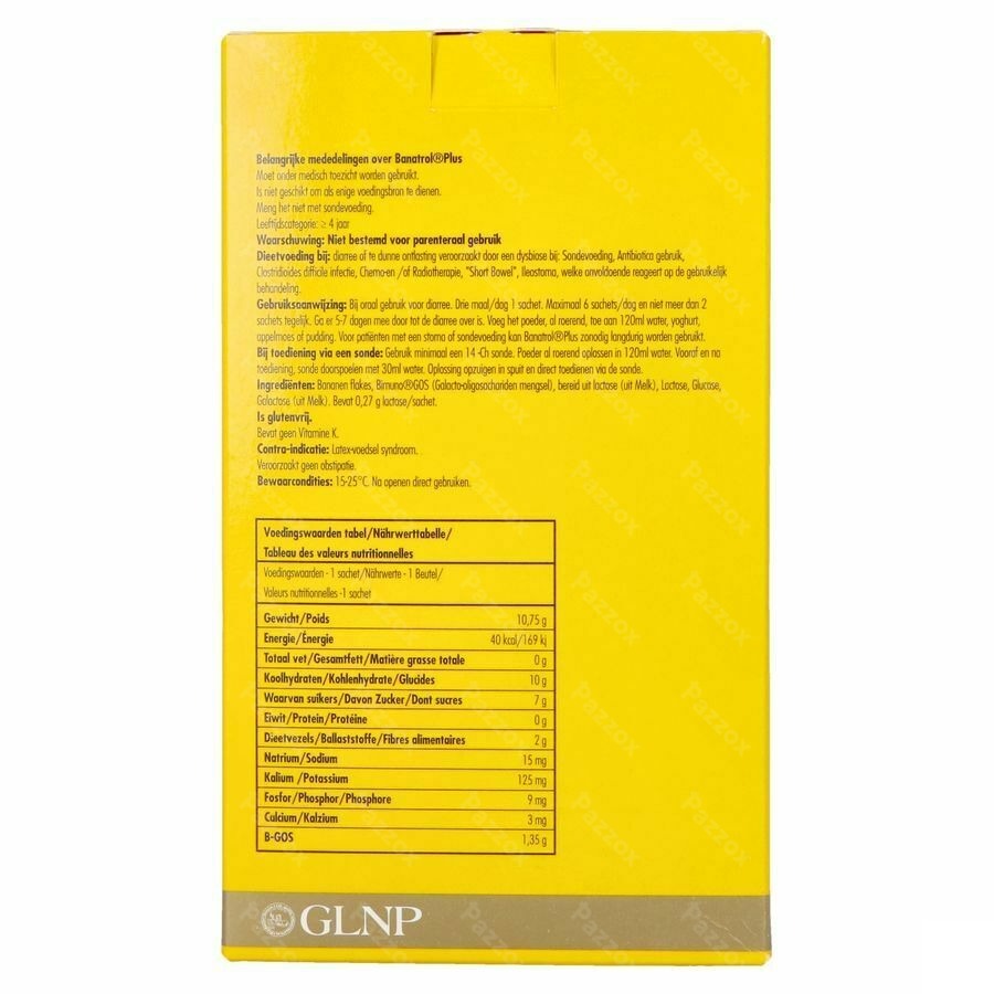 Banatrol Plus Banaan Sach 25x10,75g