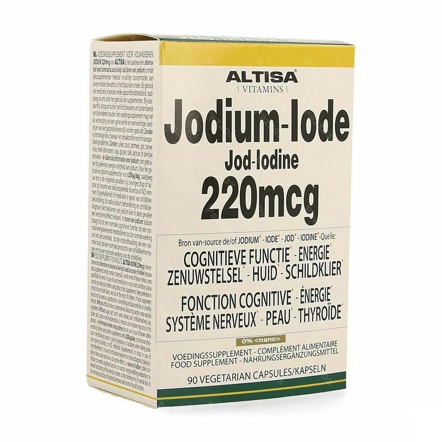 Altisa Jodium 220mcg V-caps 90