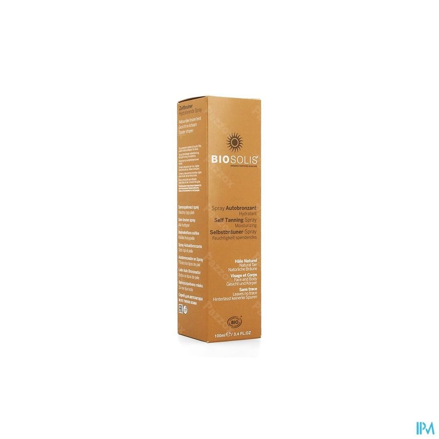 Biosolis Zelfbruiner Hydraterende Spray 100ml