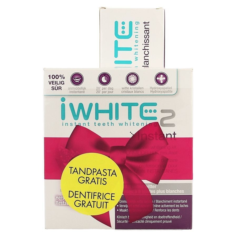 Iwhite Promopack Kit + Tandpasta 75ml Gratis