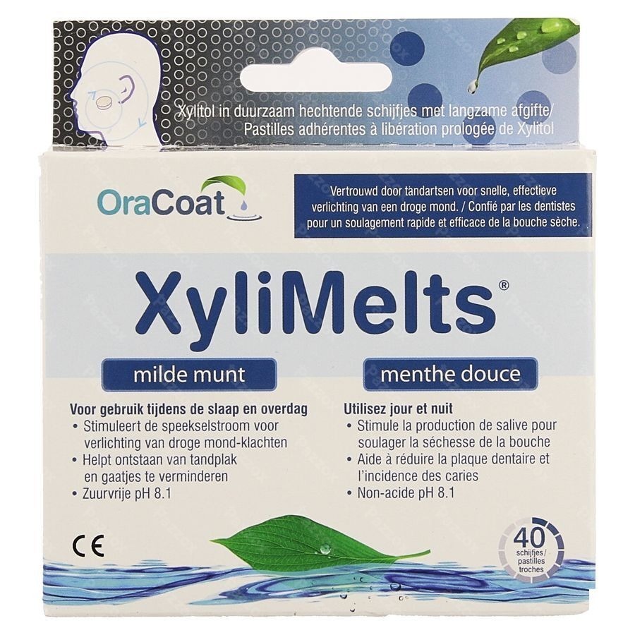 Xylimelts Milde Munt Plak Tabl 2x20