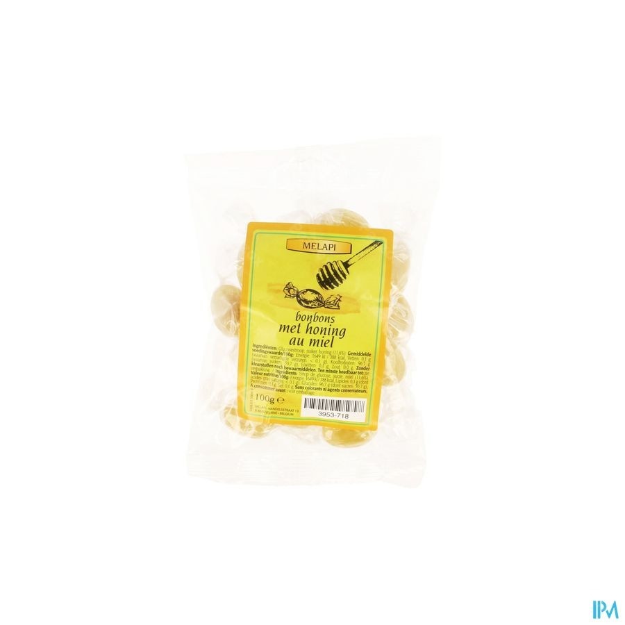 Melapi Bonbons Honing 100g Revogan