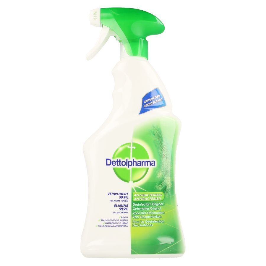 Dettol Dettolpharma Antibacterieel Ontsmetter Oppervlakken Original Spray 750ml