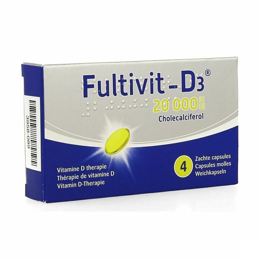 Fultivit-D3 20000Ie Caps Zacht  4