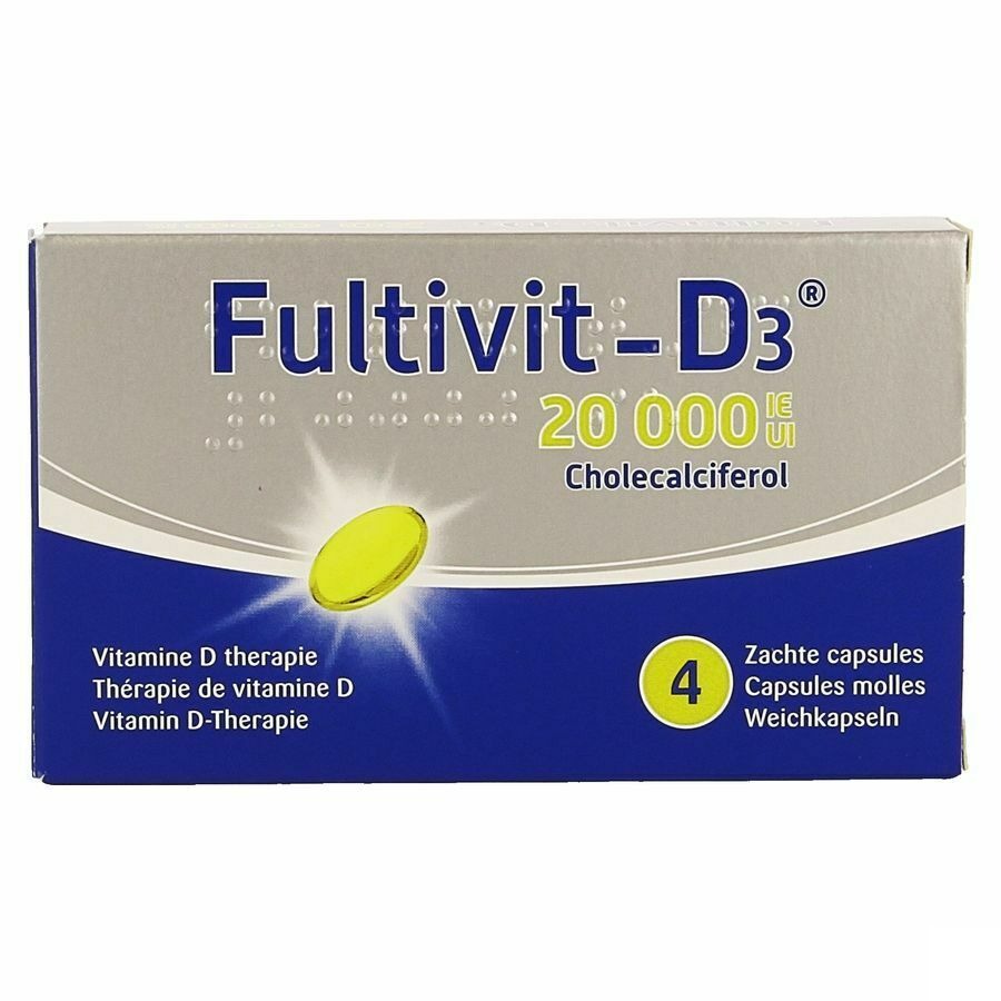Fultivit-D3 20000Ie Caps Zacht  4