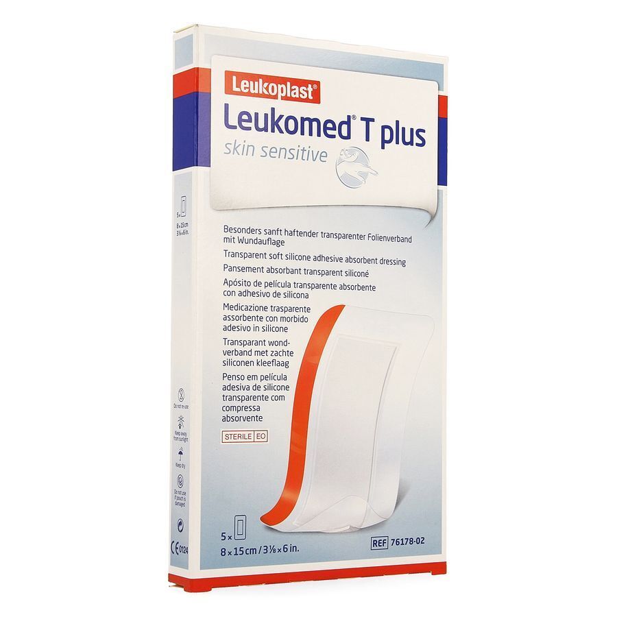 Bsn Medical Leukoplast Leukomed T Plus Skin Sensitive 8x15cm