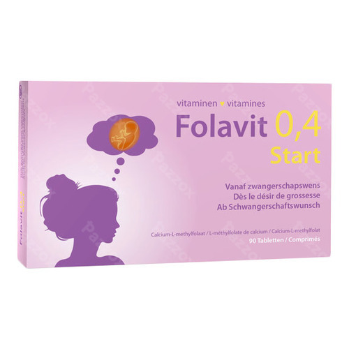 Folavit 0,4mg Start Comp 90