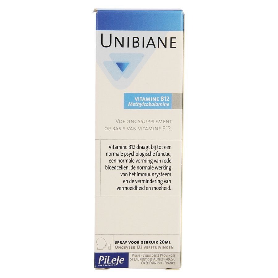 Unibiane Vitamine B12 Spray 20ml