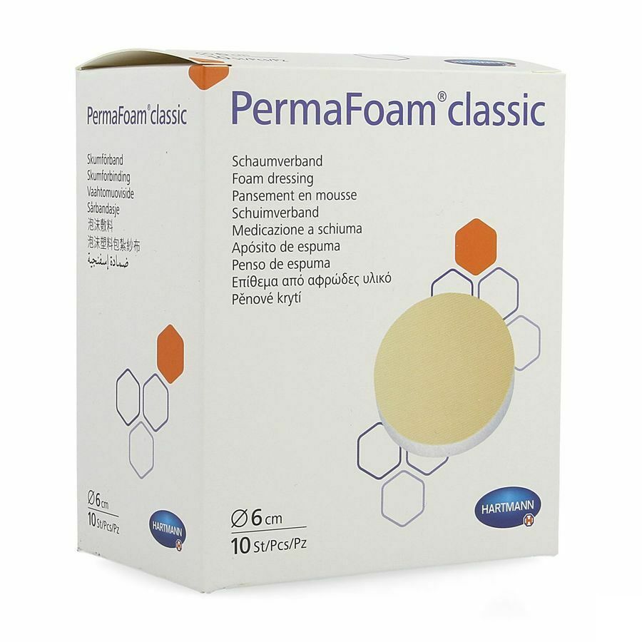 Permafoam Classic 6cm 10 Rond 8820041