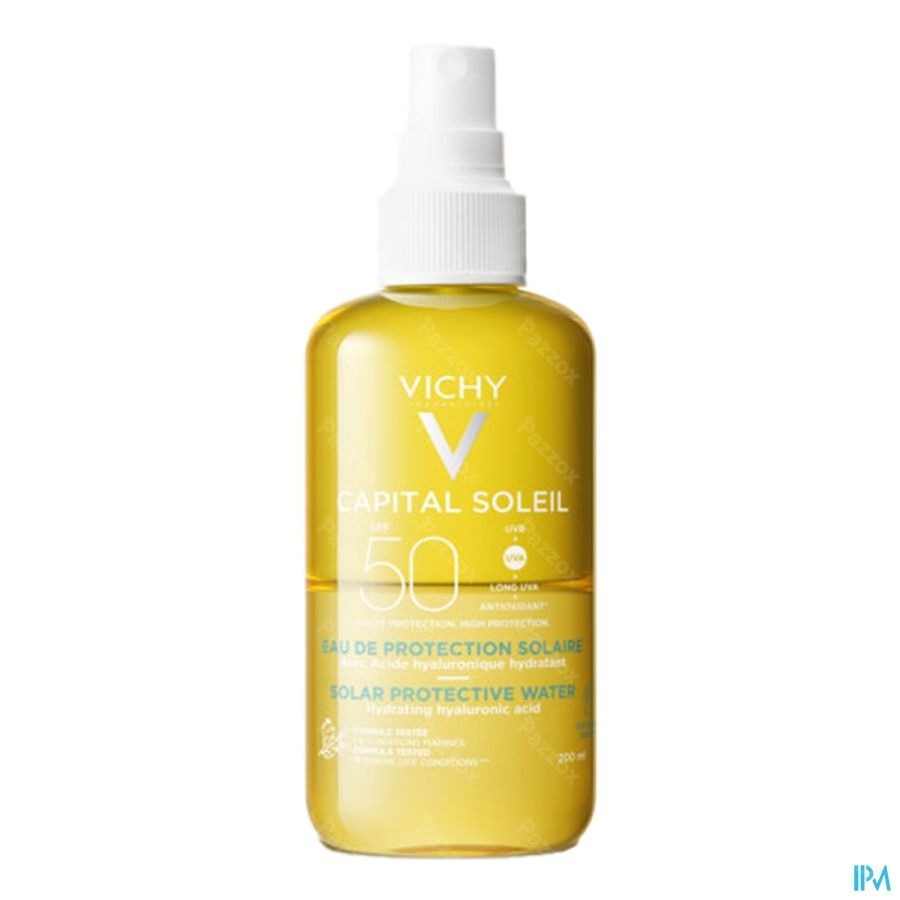 Vichy Capital Soleil Zonbeschermend Hydaterend Water SPF50+ 200ml 