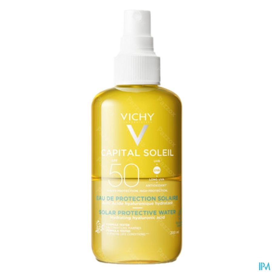 Vichy Capital Soleil Zonbeschermend Hydaterend Water SPF50+ 200ml 