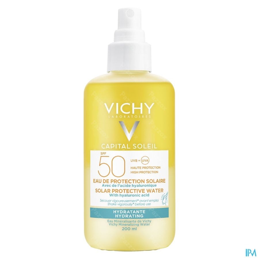 Vichy Capital Soleil Zonbeschermend Hydaterend Water SPF50+ 200ml 