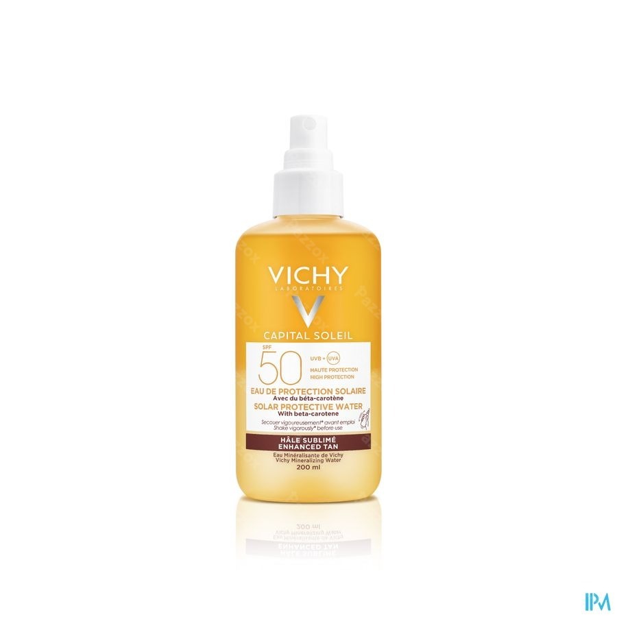 Vichy Capital Soleil Beschermend Water Bronze SPF50+ 200ml 