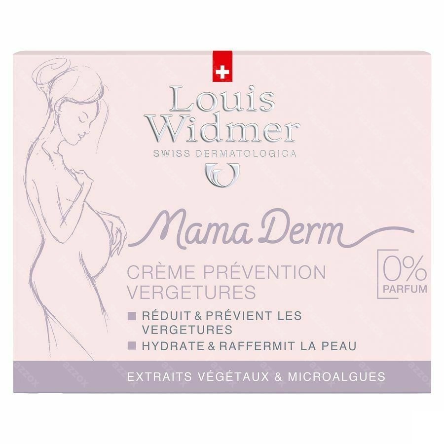Louis Widmer Mamaderm Creme Preventief Niet Geparfumeerd 250 Ml