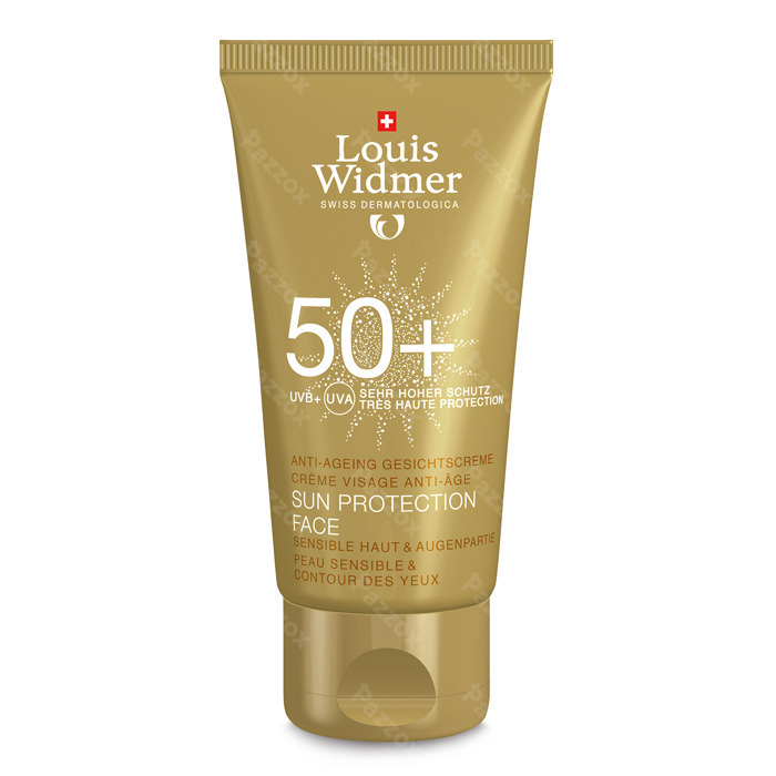 Louis Widmer Zonnebescherming Gezicht SPF50+ Geparfumeerd 50 Ml