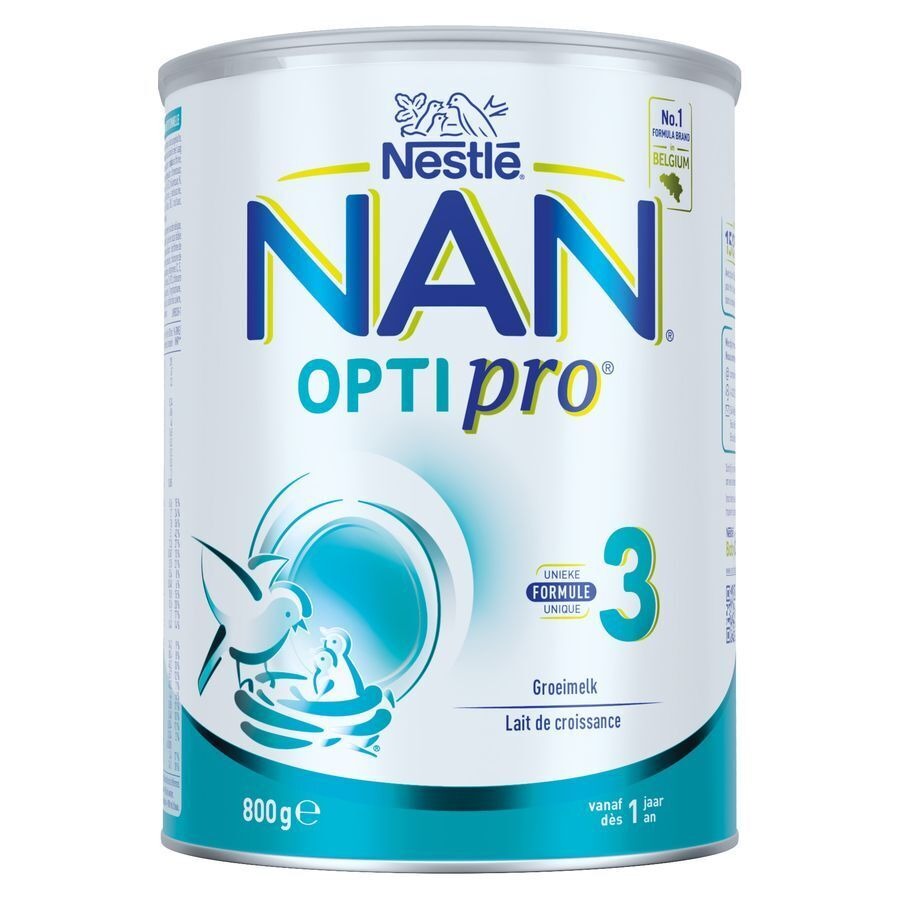 Nan Optipro 3 Baby Groeimelk 1+ Jaar 800g