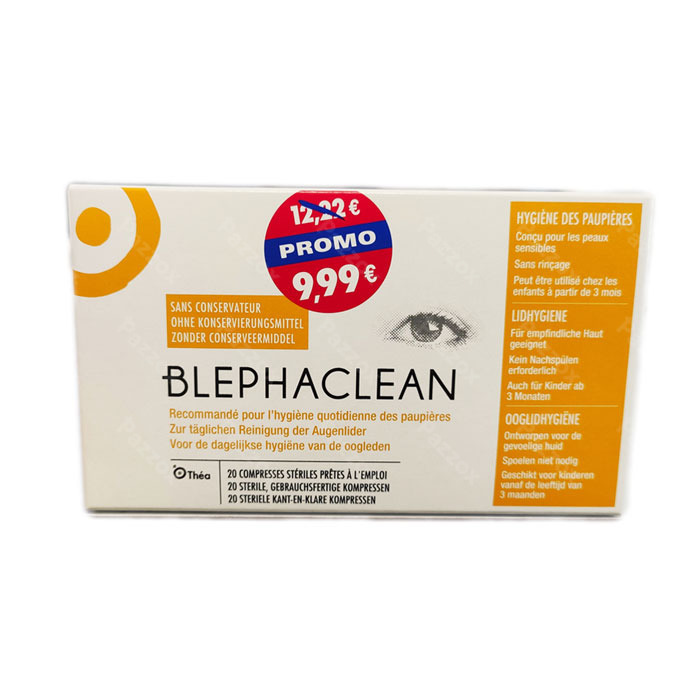 Blephaclean 20 Compressen Promo