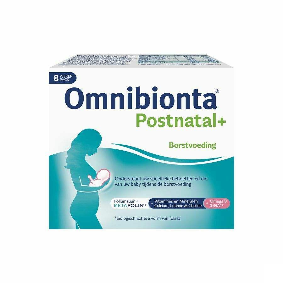 Omnibionta Postnatal+ Borstvoeding 56 Tabletten + 56 Capsules