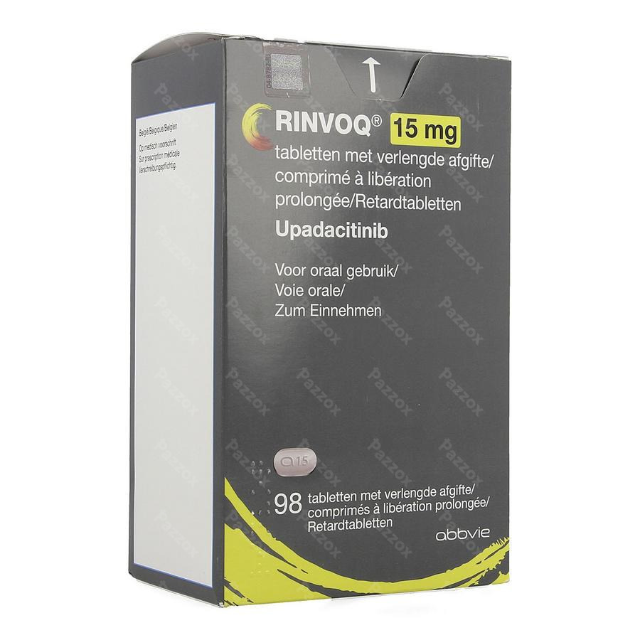 Rinvoq 15mg Verlengde Afgifte Tabl 98