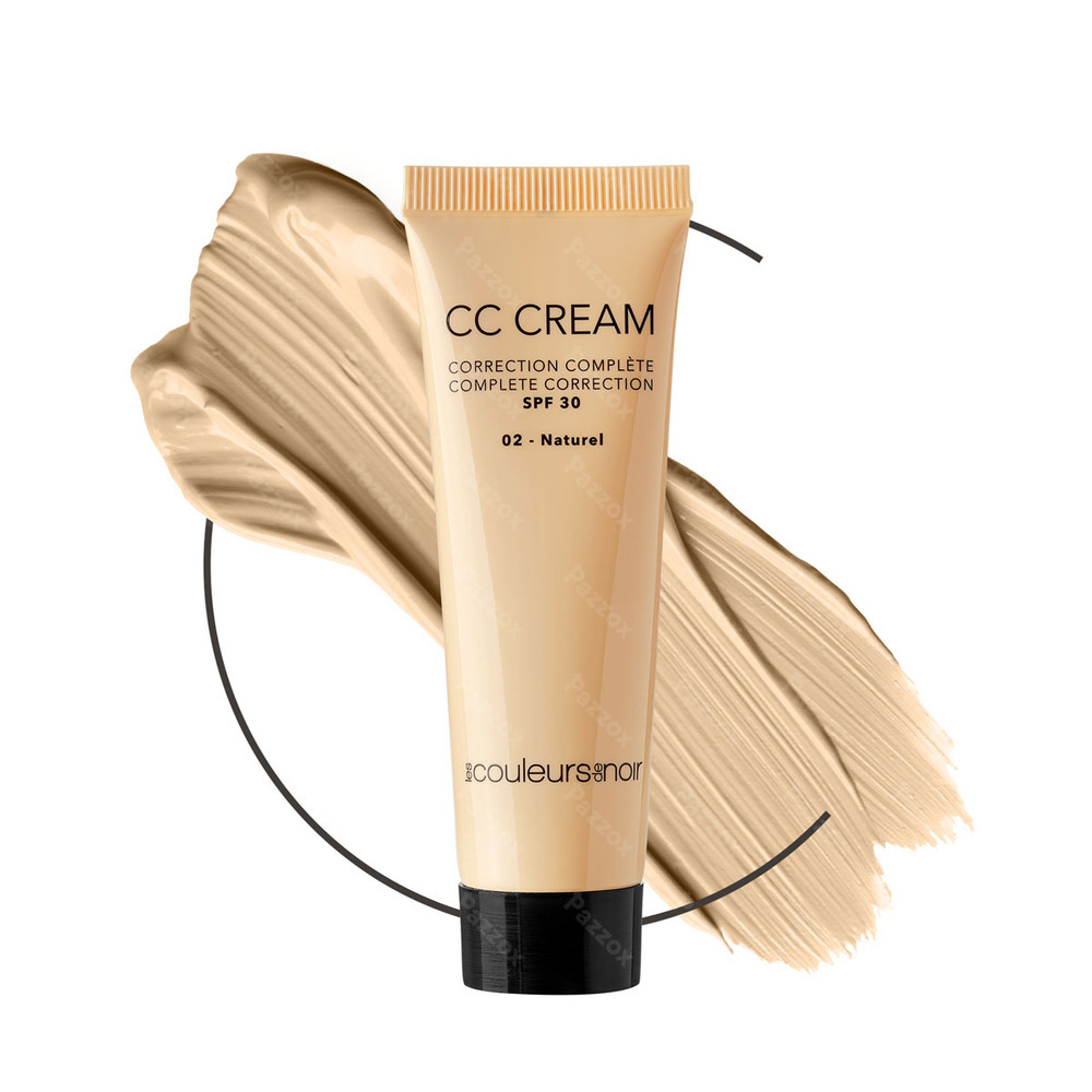 Couleurs De Noir Cc Cream Spf30 02 Naturel 30ml