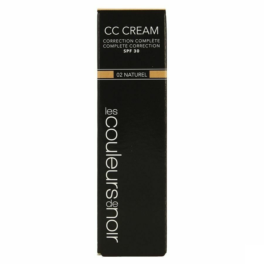 Couleurs De Noir Cc Cream Spf30 02 Naturel 30ml