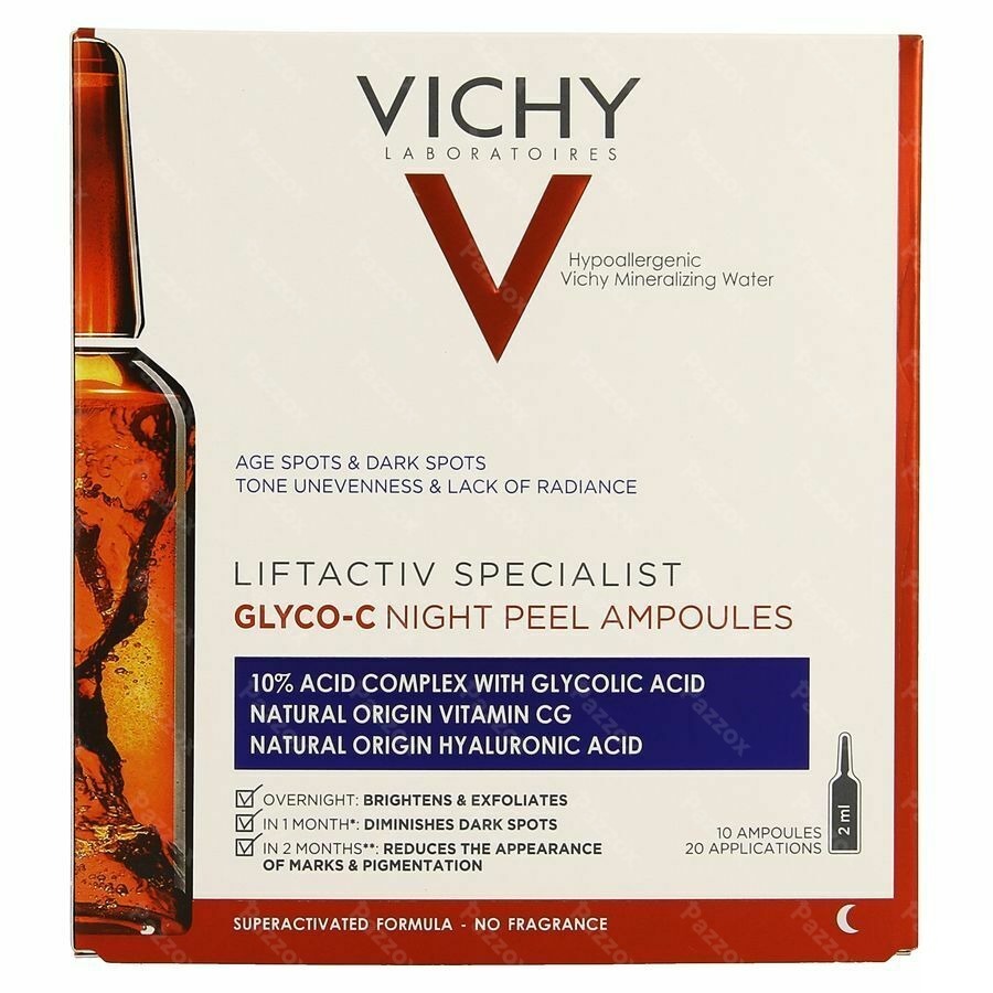 Vichy Liftactiv Specialist Glyco-C Nachtpeeling 10 Ampullen