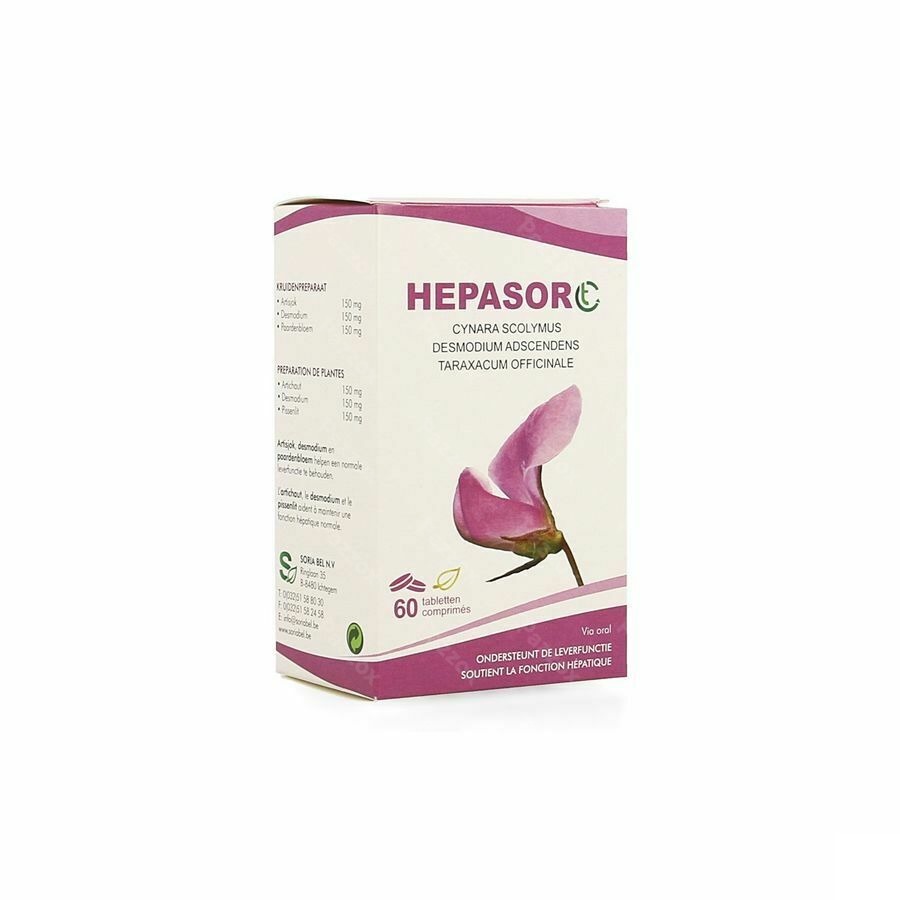 SoriaBel Hepasor CT 60 tabletten