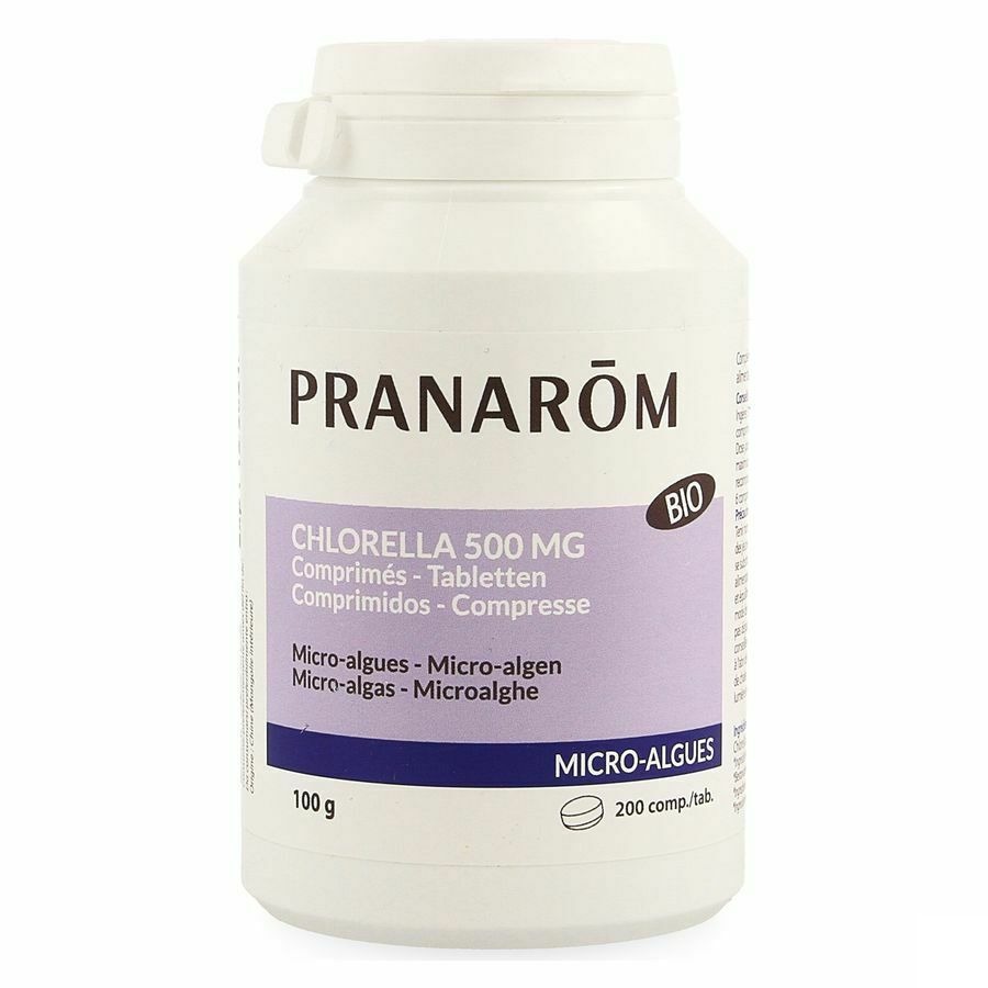 Chlorella Eencellige Zeewieren Comp 200 Pranarom