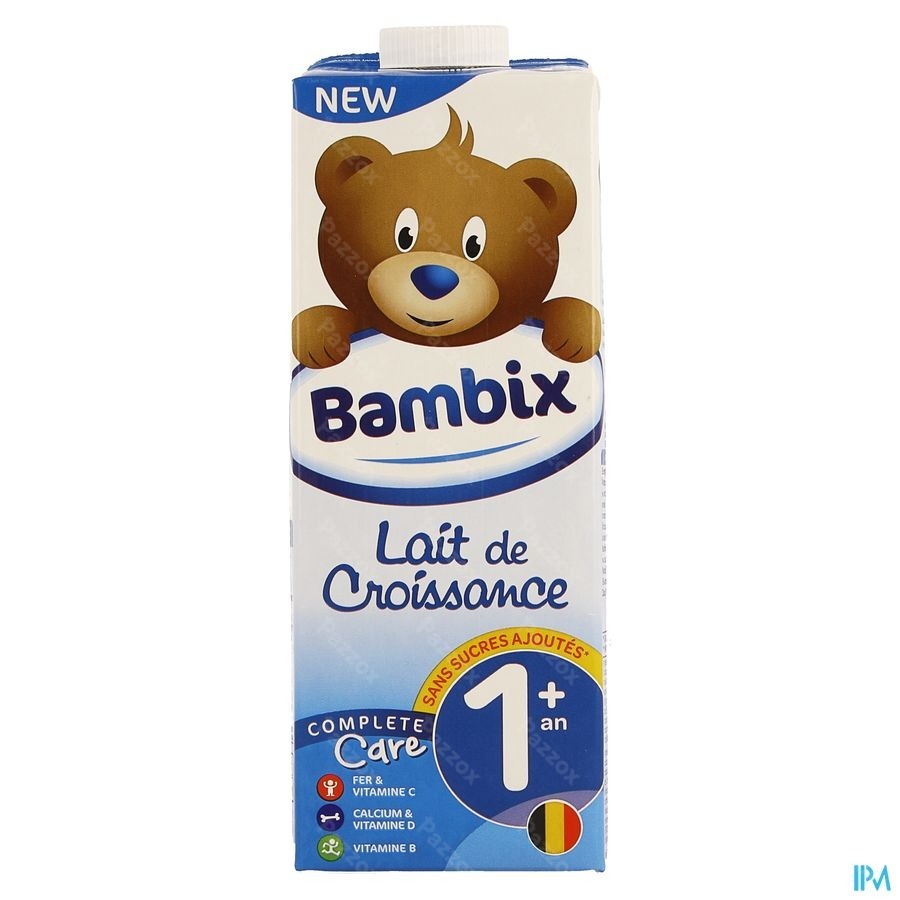 Bambix Groeimelk Natuur 1+ 1l