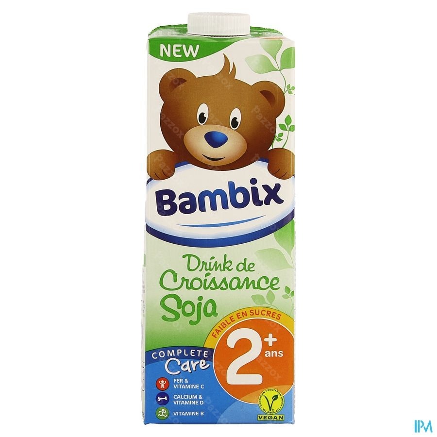 Bambix Groeimelk Soja 2+ 1l