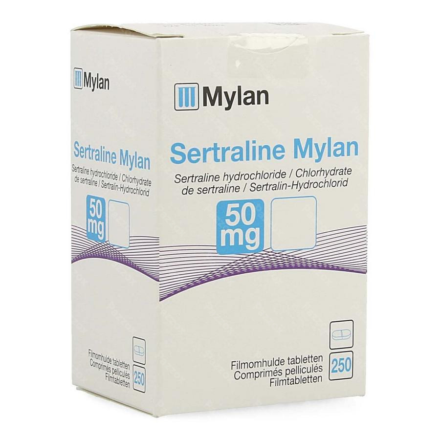 Sertraline Mylan 50mg Filmomh Tabl 250 Fl Hdpe