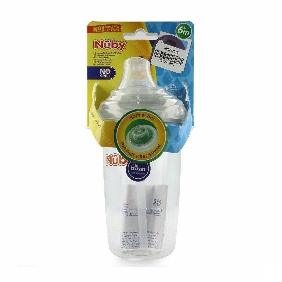 Nuby Antilekbeker Uit Tritan 300ml 6m+