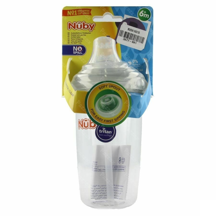 Nuby Antilekbeker Uit Tritan 300ml 6m+