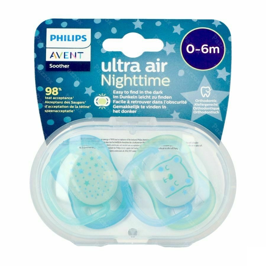 Philips Avent Fopspeen +0m Air Night Mix