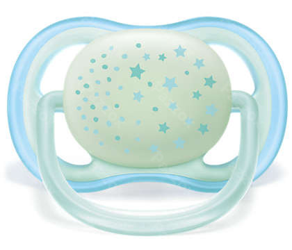 Philips Avent Fopspeen Air Night Boy 2 Stuks +0m
