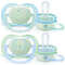 Philips Avent Fopspeen Air Night Boy 2 Stuks +0m